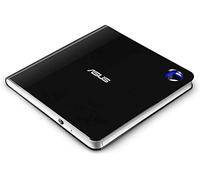 Asus SBW-06D5H-U Lettore e Masterizzatore Portatile USB Type-C e Type-A, Blu-Ray, DVD, CD, Compatibile Con Windows e Mac, Supporto M-DISC, Software di Backup Incluso, Ultraslim, Nero