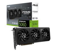 ASUS Scheda grafica Prime GeForce RTX 5060 8 GB GDDR7 OC Edition SFF-Ready (PCIe 5.0, 8 GB GDDR7, HDMI/DP 2.1, 2.5 slot, ventole Axial-tech, Dual BIOS)