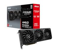 ASUS Scheda grafica Prime Radeon™ RX 9060 XT 16 GB GDDR6 OC Edition (PCIe 5.0, HDMI/DP 2.1, design a slot 2.5, ventole assiali tech, cuscinetti a doppia sfera per ventole, Dual BIOS, GPU Guard)