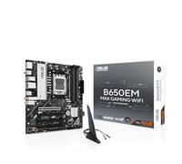 ASUS Scheda madre B650EM MAX Gaming WiFi AMD B650 mATX, DDR5, PCIe 5.0 Ready, 3X slot M.2, WiFi6, Ethernet da 1 GB, DisplayPort, HDMI, porte USB posteriori da 10 Gbps Type-A e Type-C, Flashback BIOS