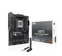 ASUS Scheda madre X870 MAX Gaming WIFI7 AMD AM5 ATX, 12+2+1 DrMOS 80A, DDR5, PCIe 5.0 x16 Q-Release, 3X M.2, Wi-Fi 7 Q-Antenna, 2.5Gb LAN, USB4® Type-C®, USB-C® 20Gbps, BIOS Flashback™, Aura Sync