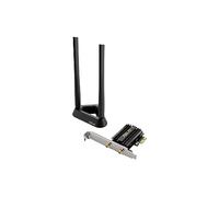 ASUS Scheda WiFi 6E PCI-E, PCE-AXE59BT Adattatore WiFi 6E PCI-E con 2 Antenne Esterne e Base Magnetizzata, Supporta Banda 6GHz, 160MHz, Bluetooth 5.2, Sicurezza di Rete WPA3, 5400 Mbps