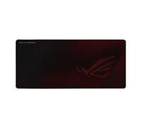 ASUS ROG Strix Scabbard II Tappetino per mouse per gioco da computer Nero, Rosso