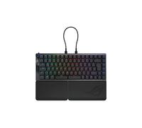 ASUS TASTIERA MECCANICA DA GAMING ROG Falcata - Nero, wireless e cablata, retroilluminazione RGB, layout QWERTZ