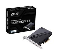 ASUS ThunderboltEX 4 con controller Intel® Thunderbolt™ 4 JHL 8540, 2 porte USB Type-C, larghezza di banda bidirezionale fino a 40 Gb/s, supporto DisplayPort 1.4, ricarica rapida fino a 100 W.
