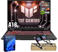 ASUS TUF A16 AMD Ryzen 7 260 RTX 5060 Gaming Laptop, 64GB RAM, 2TB SSD