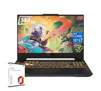 ASUS TUF F15 Gaming Laptop 2024, 15.6 pollici 144Hz Display, NVIDIA GeForce RTX 4070, Intel i7-13620H, 64GB DDR5, 4TB SSD, Backlit KB, Wifi6, Windows 11 Pro