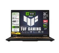ASUS TUF F16 Notebook Gaming Intel Core i7 14650HX, RAM 32Gb DDR5 5600MHz, SSD 1Tb, Display G-Sync 16" WUXGA 165 Hz FHD+, NVIDIA GeForce RTX 5070 8Gb GDDR7, Thunderbolt 4.0, Win 11, Preconfigurato
