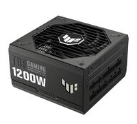 ASUS TUF Gaming 1200W Gold, Alimentatore completamente modulare, 80+ Gold, componenti di livello militare, cuscinetti a doppia sfera, ventola Axial-tech, rivestimento PCB, Nero