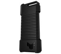 ASUS TUF GAMING A1, Case per SSD USB-C 3.2 Gen 2x1, Nero | Doppia Interfaccia M.2 NVMe PCle e Sata, M.2 Q-Latch per Facile Installazione, Resistenza a Caduta, Polvere e Acqua