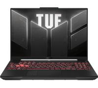 ASUS TUF Gaming A16 FA607PI-RL129W NOTEBOOK GAMING, 16 ", processore AMD AMD Ryzen 9 7940HX, NVIDIA GeForce RTX™ 4070, RAM 16 GB, 1 TB SSD, Nero / Grigio, Windows 11 Home