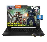 ASUS TUF Gaming A16 Laptop | 16 pollici WUXGA 165Hz 100% sRGB | AMD 8-core Ryzen 7 7735HS | 16GB DDR5 1TB SSD | Radeon RX7700S 8GB (>RTX4060) | Retroilluminato USB-C USB4 Win11Pro w/DLCA accessorio