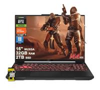 ASUS TUF Gaming A16 Laptop 16" WUXGA IPS 144Hz AMD 6-core Ryzen 7 7445HS 32GB RAM 2TB SSD GeForce RTX 4050 (fino a 194 top AI) Retroilluminato RGB USB4 Bidirezionale AI Noise Cancelation Win11Pro ICP