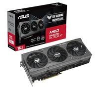 ASUS TUF Gaming AMD Radeon RX 7600 XT OC Edition Scheda Grafica 16 GB GDDR6, 128 Bit, PCIe 4.0, HDMI, DisplayPort, Nero, TUF-RX7600XT-O16G-GAMING