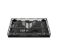 ASUS TUF GAMING ARGB PWM FAN HUB, 6 Ventole Collegabili per Controllo PWM | Doppi Connettori di Alimentazione SATA, Sincronizza gli Effetti per il Raffreddamento PWM e l'Illuminazione ARGB, Nero
