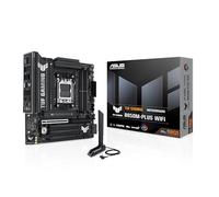 ASUS TUF Gaming B850M-PLUS - Scheda madre WiFi AMD AM5 B850 mATX, 14+2+1 stadi DrMOS 80A, DDR5, PCIe 5.0, 3X M.2, Wi-Fi 6E, 2.5Gb LAN, DP, HDMI, USB 10Gbps e 20Gbps Type-C, BIOS Flashback, Aura Sync