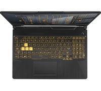 ASUS TUF Gaming FX506HCB-HN162T Notebook Gaming, 15,6 ", processore Intel® Core i5-11400H, NVIDIA GeForce RTX™ 3050, RAM 8 GB, 512 GB SSD, Grigio, Windows 10 Home (64 Bit)
