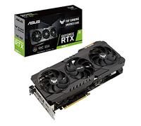ASUS TUF Gaming GeForce RTX 3080 Ti OC Edition Scheda Grafica, 12 GB GDDR6X, PCIe 4.0, HDMI 2.1, DisplayPort 1.4a, Funzione Boost Clock, Tre Ventole a Doppio Cuscinetto, GPU Tweak II, Nero