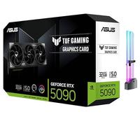 ASUS TUF Gaming GeForce RTX 5090 - GPU tripla ventola, 32 GB GDDR7, 3352 AI top, 28 Gbps, 512 bit, DLSS 4, creazione di contenuti AI, inferenza LLM locale, DP 2.1b x3, HDMI 2.1b x2, con supporto GPU