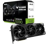 ASUS TUF Gaming GeForce RTX 5090, Scheda Grafica NVIDIA 32 GB GDDR7, 512 Bit, PCIe 5.0, HDMI 2.1, DisplayPort 2.1, 3 Ventole Axial-Tech, Software GPU Tweak III, Nera, TUF-RTX5090-32G-GAMING