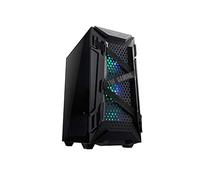 ASUS TUF Gaming GT301 Mid-Tower - Custodia compatta per schede madri ATX con pannello frontale a nido d'ape, ventole AURA Addressable RBG da 120 mm, gancio per cuffie e supporto radiatore da 360 mm, 2