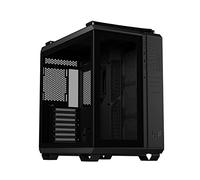 ASUS TUF Gaming GT502 Chassis per PC Gaming, Mid ATX, Doppia camera, zone di raffreddamento indipendenti, pannelli laterali senza attrezzi, USB 3.2 Gen2 Type-C frontale, Nero