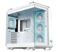 ASUS TUF GAMING GT502 HORIZON TG ARGB Mid Tower ATX Doppio Vetro Temperato USB-C Bianco