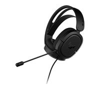 ASUS TUF Gaming H1 Cuffie cablate | Microfono certificato Discord, suono surround 7.1, driver da 40 mm, 3,5 mm, leggero, per PC, Switch, PS4, PS5, Xbox One, Xbox Series X | S e dispositivi mobili