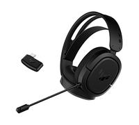 ASUS TUF Gaming H1 - Cuffie wireless con microfono certificato Discord, suono surround 7.1, driver da 40 mm, 2,4 GHz, USB-C, leggere, durata della batteria di 15 ore, per PC, Mac, Switch, dispositivi
