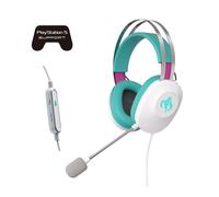 ASUS TUF Gaming H1 Gen II Hatsune Miku Edition (USB-A50 mm, driver ASUS Essence da 40 mm, audio surround virtuale 7.1, microfono certificato TeamSpeak, leggero 297 g, per PC, PS5)