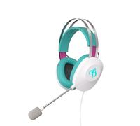 ASUS TUF Gaming H1 Gen II Hatsune Miku Edition, Cuffie da gioco cablate con controller Essence da 40 mm, suono surround virtuale 7.1, microfono certificato TeamSpeak, design leggero