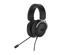 ASUS TUF Gaming H3 Auricolare Cablato A Padiglione Nero, Grigio