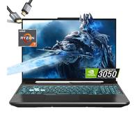 ASUS TUF Gaming Laptop 2024 - AMD Ryzen 7 7735HS Beat i7-12650H - RTX 3050 - Tastiera retroilluminata RGB - Display FHD da 15,6" 144Hz - RAM DDR5 da 32 GB - SSD PCIe da 2 TB - PC da gioco - Cavo HDMI