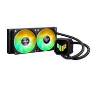 ASUS TUF Gaming LC III 240 ARGB, Dispositivo di Raffreddamento a Liquido All-in-One, Due Ventole ARGB Preinstallate ed Integrate, Tubi da 400 mm, Compatibile con Intel e AMD, Nero