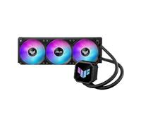 ASUS TUF Gaming LC III 360 ARGB AIO Cooler con tripla ventola preinstallata e integrata progettata per un elevato flusso d'aria e pressione statica; pompa efficiente per garantire che la CPU mantenga