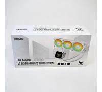 ASUS TUF Gaming LC III 360 ARGB LCD AIO CPU Liquid Cooler Bianco Tripla...