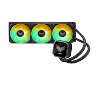 ASUS TUF Gaming LC III 360 ARGB LCD, Dispositivo di Raffreddamento a Liquido All-in-One, Tre Ventole ARGB Preinstallate, Display IPS LCD da 2,8, Tubi da 400 mm, Nero