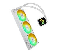 ASUS TUF Gaming LC III 360 ARGB WHT, Dispositivo di Raffreddamento a Liquido All-in-One, Tre Ventole ARGB Preinstallate ed Integrate, Tubi da 400 mm, Compatibile con Intel e AMD, Bianco