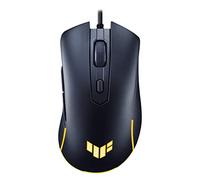 ASUS TUF Gaming M3 Gen II Mouse da gioco, cablato, 59 g leggero, IP56 resistenza alla polvere e all'acqua, protezione antibatterica, sensore ottico 8K DPI, 6 pulsanti programmabili, piedini per mouse