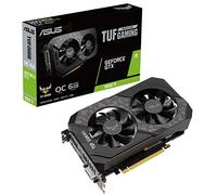 ASUS TUF Gaming NVIDIA GeForce GTX 1650 SUPER OC Edition, Scheda Video Gaming, Dissipatore Biventola, 4 GB GDDR6, HDMI, DisplayPort, DVI-D per Gaming FullHD
