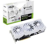 ASUS TUF Gaming NVIDIA GeForce RTX 4070 Ti SUPER BTF White OC Edition Scheda Video 16 GB GDDR6X, NVIDIA DLSS3, Ventole Axial-tech, Auto-Extreme, GPU Tweak III, Bianco, TUF-RTX4070TIS-O16G-BTF-WHITE