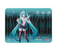 ASUS TUF Gaming P1 Hatsune Miku Edition - Tappetino per mouse portatile da gaming, 25,4 x 20,3 cm (dimensioni medie), rivestimento protettivo, superficie impermeabile, cuciture resistenti ai raggi UV