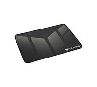 ASUS TUF Gaming P1 - Tappetino per mouse portatile da gaming, superficie in tessuto ottimizzato, rivestimento nano-rivestito, resistente all'acqua, cuciture anti-sfilacciamento durevoli e base in