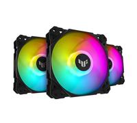 ASUS TUF Gaming TF120 ARGB Fan - Triple Fan Kit with ARGB Controller Case per computer Raffreddatore d'aria 12 cm Nero
