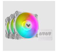 ASUS TUF GAMING TF120 ARGB WHITE EDITION 3IN1 Case per computer Raffreddatore d'aria 12 cm Bianco 3 pz
