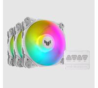 ASUS TUF GAMING TF120 ARGB WHITE EDITION 3IN1 Case per computer Raffreddatore d'aria 12 cm Bianco 3 pz