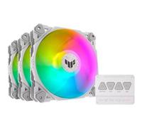 ASUS TUF GAMING TF120 ARGB WHITE EDITION 3IN1 Case per computer Raffreddatore d'aria 12 cm Bianco 3 pz