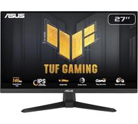 ASUS TUF Gaming VG279QE5A, Monitor Gaming da 27" Full HD IPS (1920 x 1080), 1ms Response Time, 146 Hz, Altoparlante Integrato, ELMB Sync, HDMI, DisplayPort e Jack Audio, Display Widget Center, Nero