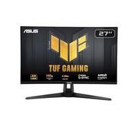 ASUS TUF Gaming VG27UQ1A, Monitor da 27", 4K HDR (3840x2160), 1ms Response Time, 160Hz, AMD FreeSync Premium, Compatibile con NVIDIA G-SYNC, 95% DCI-P3, Nero