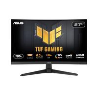 ASUS Tuf Gaming VG27WQ3B Monitor Curvo, 27 ", QHD, 2560 x 1440 Pixel, tempo di risposta 0,5 ms, refresh rate 180 Hz